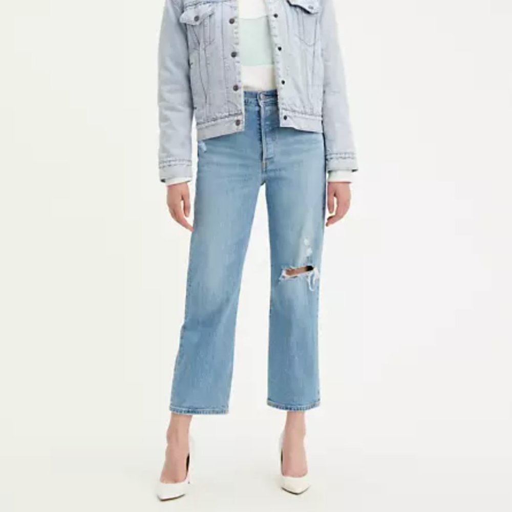 Levi's Ribcage Straight Ankle Jeans